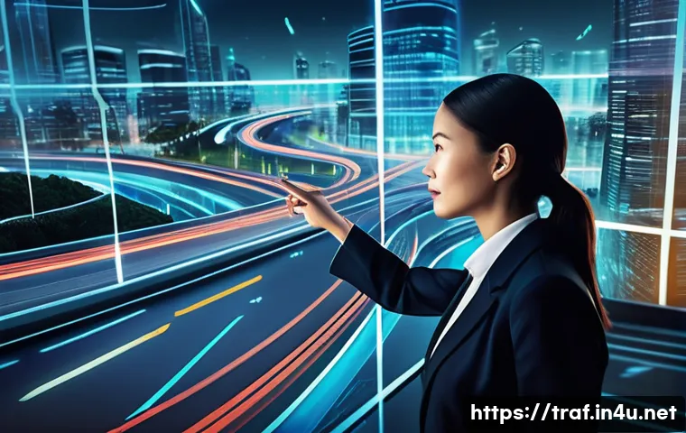 교통분야 전문가의 자격증 활용법 - **Prompt**: A diverse group of traffic experts, including men and women of various ages (all dressed...