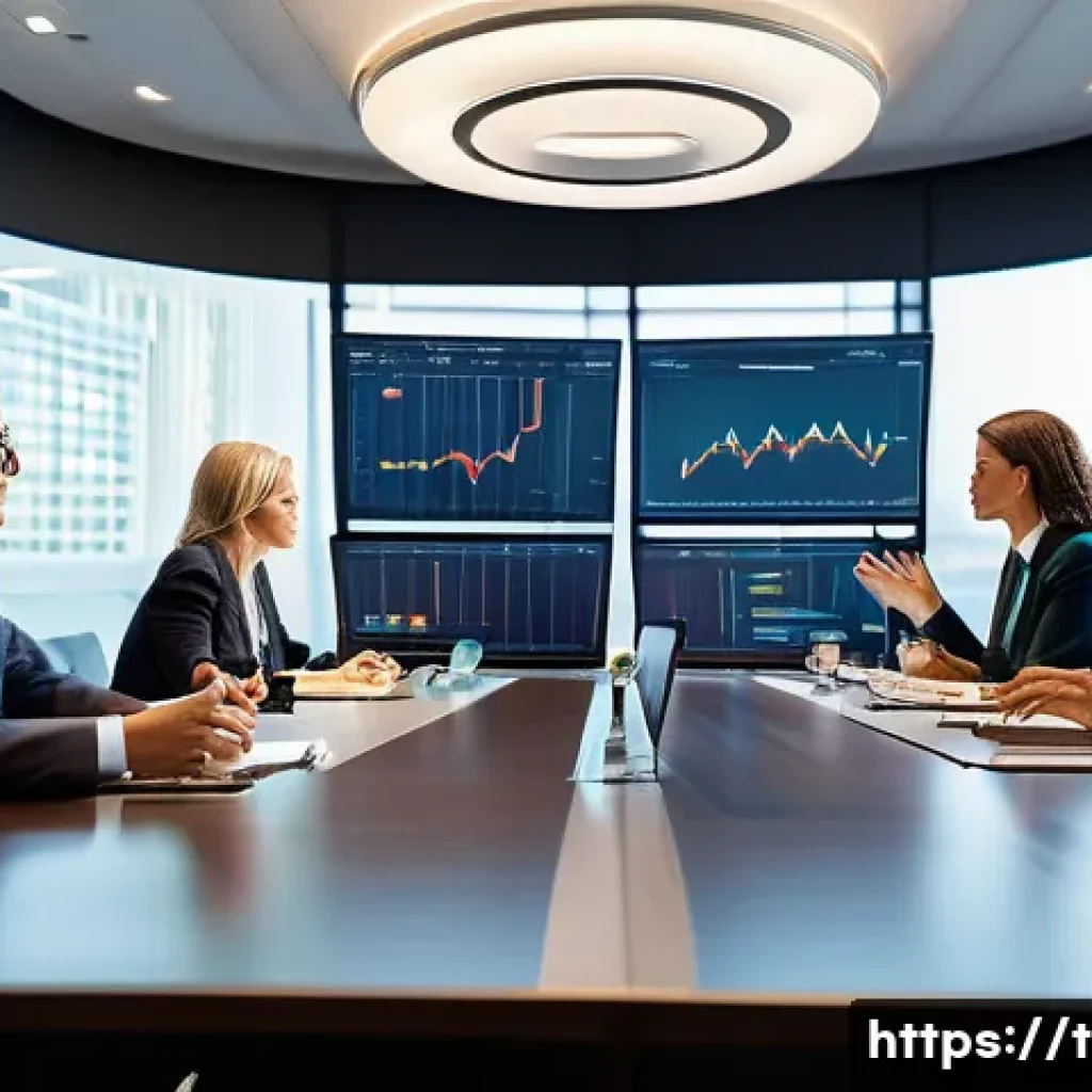 교통안전 전문가 연봉 협상 - A professional business setting with a diverse group of transportation safety experts gathered aroun...